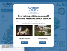 Tablet Screenshot of aarhuscamping.dk